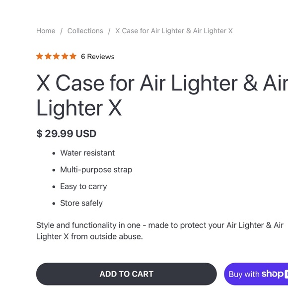 Looft Air Lighter / Air Lighter X Storage Case - Picture 7 of 7